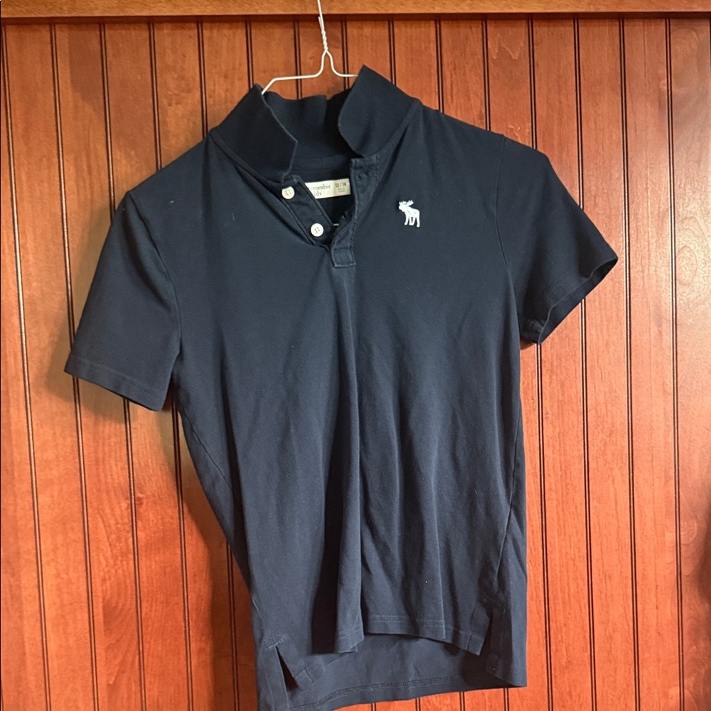 Abercrombie Kids Dark Blue Polo Shirt